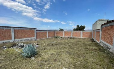 VENTA DE TERRENO HABITACIONAL EN JAGüEY DE TELLEZ, PACHUCA HGO