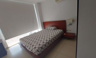 Samborondon, venta de lindo departamento 2 dormitorios con patio