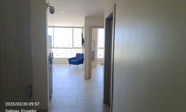 VENDO DEPARTAMENTO EN EDIFICIO  CAMBORIU SUITES ,SALINAS, SANTA ELENA