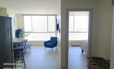 VENDO DEPARTAMENTO EN EDIFICIO  CAMBORIU SUITES ,SALINAS, SANTA ELENA