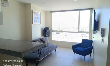 VENDO DEPARTAMENTO EN EDIFICIO  CAMBORIU SUITES ,SALINAS, SANTA ELENA