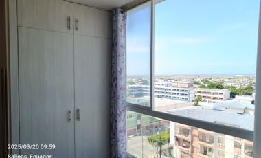 VENDO DEPARTAMENTO EN EDIFICIO  CAMBORIU SUITES ,SALINAS, SANTA ELENA