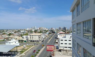 VENDO DEPARTAMENTO EN EDIFICIO  CAMBORIU SUITES ,SALINAS, SANTA ELENA