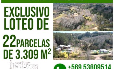Venta parcelas Concepción, camino a Florida.