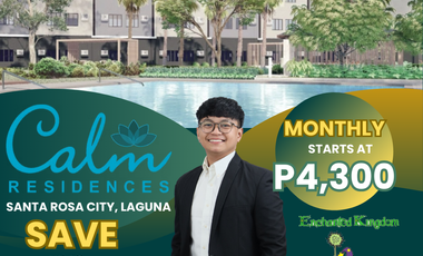 AFFORDABLE CONDO NEAR Enchanted Kingdom - Calm Residences