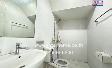 2-storey townhouse, 24.5 sq.w., Lio Village, Rattanathibet-Westgate, Soi 9, near the Purple Line, --i Wat Sao Thong Hin, Kanchanaphisek Road, Soi Wat