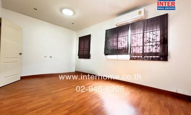 2-storey townhouse, 24.5 sq.w., Lio Village, Rattanathibet-Westgate, Soi 9, near the Purple Line, --i Wat Sao Thong Hin, Kanchanaphisek Road, Soi Wat