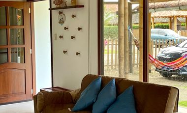 Olón - Hacienda Olonche, casa a 5 minutos de la playa y dentro de urbanización.
