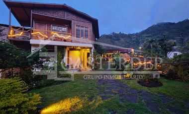 VENDO CAVERNA SIGSI HUAYCO EN BAÑOS DE AGUA SANTA, TUNGURAHUA