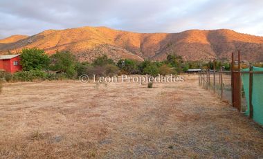 Leon Propiedades vende parcela con casa en sector Cuyuncavi alto, Curacaví.