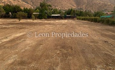 Leon Propiedades vende parcela con casa en sector Cuyuncavi alto, Curacaví.