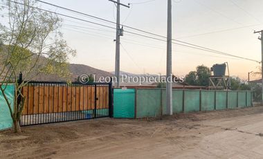 Leon Propiedades vende parcela con casa en sector Cuyuncavi alto, Curacaví.