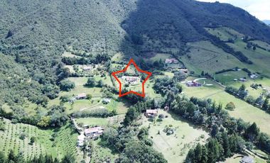 CASA CAMPESTRE EN VENTA EN LA VÍA LA CALERA - SOPÓ