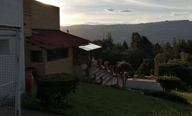 CASA CAMPESTRE EN VENTA EN LA VÍA LA CALERA - SOPÓ