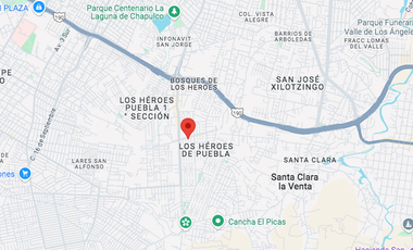 SE VENDE CASA DUPLEX EN P. B EN RECUPERACION BANCARIA EN LOS HEROES, PUEBLA ! SOLO CONTADO.