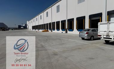 TOLUCA NAVE INDUSTRIAL DENTRO DE PARQUE ZONA AEROPUERTO, 10,691 M2 ANDENES, ALTURA 10 M.