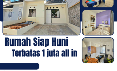 DAPATKAN RUMAH FASILITAS LENGKAP 1 LANTAI SIAP HUNI DI BANDUNG DP HANYA 1 JUTA SUDAH ALL IN