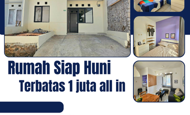 RUMAH BARU SIAP HUNI 1 LANTAI TERBAIK DP HANYA 1 JUTA SUDAH ALL IN DI BANDUNG TIMUR