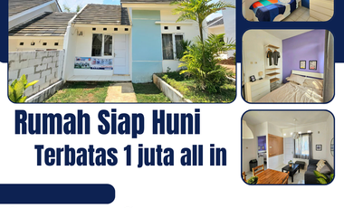 PROMO TERBATAS! RUMAH DENGAN DP 1 JUTA ALL IN SIAP HUNI DI BANDUNG TIMUR 1 LANTAI
