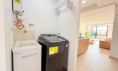Apartamento amoblado en Laureles Con Jacuzzi de 2 habitaciones