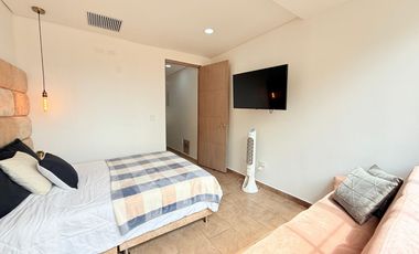 Apartamento amoblado en Laureles Con Jacuzzi de 2 habitaciones
