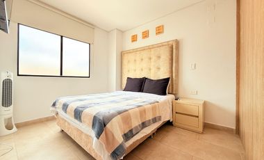 Apartamento amoblado en Laureles Con Jacuzzi de 2 habitaciones