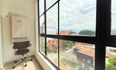 Apartamento amoblado en Laureles Con Jacuzzi de 2 habitaciones