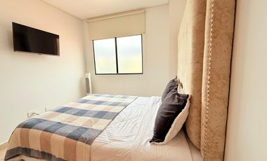 Apartamento amoblado en Laureles Con Jacuzzi de 2 habitaciones