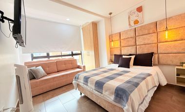 Apartamento amoblado en Laureles Con Jacuzzi de 2 habitaciones