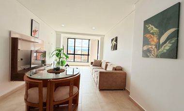 Apartamento amoblado en Laureles Con Jacuzzi de 2 habitaciones