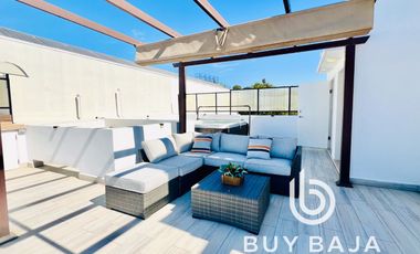 Modern style home with an elevator and stunning ocean view in Playas de Rosarito