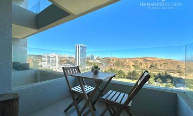 CONCON - ARRIENDO DEPTO AMOBLADO 2D 1B - ED. ECO COSTAS