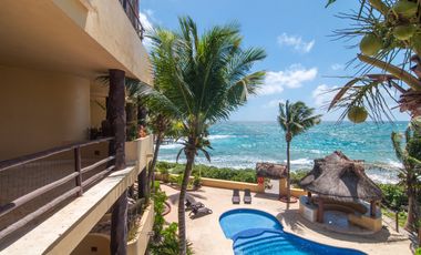 Lujoso Penthouse frente al Mar en Mahahual con Roof Top Privado