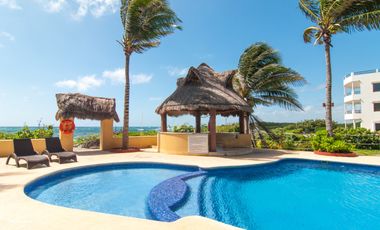 Lujoso Penthouse frente al Mar en Mahahual con Roof Top Privado