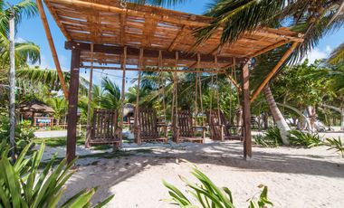 Lujoso Penthouse frente al Mar en Mahahual con Roof Top Privado