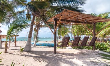 Lujoso Penthouse frente al Mar en Mahahual con Roof Top Privado