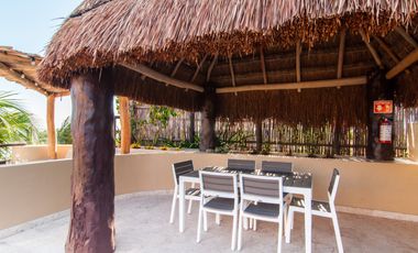 Lujoso Penthouse frente al Mar en Mahahual con Roof Top Privado