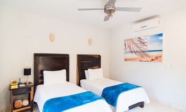 Lujoso Penthouse frente al Mar en Mahahual con Roof Top Privado
