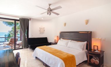 Lujoso Penthouse frente al Mar en Mahahual con Roof Top Privado