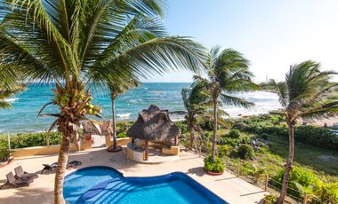 Lujoso Penthouse frente al Mar en Mahahual con Roof Top Privado