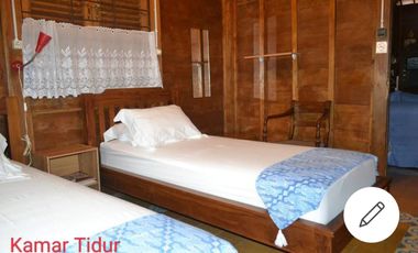 Jual rumah  kayu dan  klasik dekat kota yogyakarta
