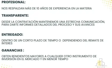 OPORTUNIDAD   UNICA REMATE INMOBILIARIO