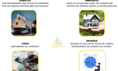 OPORTUNIDAD   UNICA REMATE INMOBILIARIO