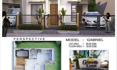 FOR SALE 2 BEDROOM HOUSE AND LOT GABRIEL HOUSE MODEL IN GRANDVILLE CREST IN PEQUENO