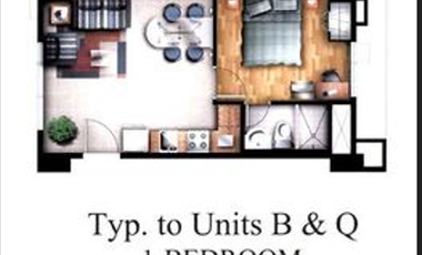 1 Bedroom in MORGAN SUITED RESIDENCES McKinley Hills Taguig - FORECLOSED