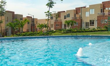 ESTRENE BONITA CASA EN CONJUNTO CON ALBERCA