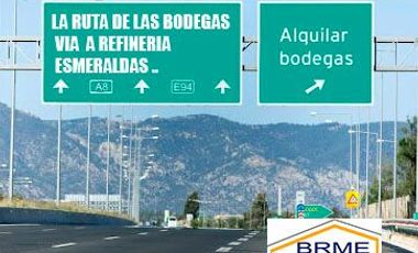 ALQUILER DE  bodega ideal cerca de la Refinería en Esmeraldas  Dimensiones: 15x47 m²