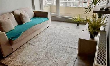 Se arrienda departamento amoblado frente al Mall Plaza del Trébol