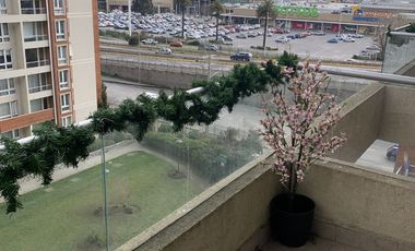 Se arrienda departamento amoblado frente al Mall Plaza del Trébol