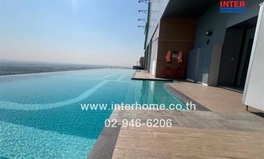 Condominium 26.49 sq.m. Plum Condo Central Station Phase 1 near MRT Sam Yaek Bang Yai, Kanchanaphisek Road, Rattanathibet Road, Bang Yai, Nonthaburi